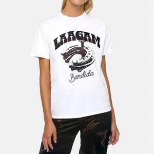 LAAGAM - Bandida Cotton Logo T-Shirt - XS